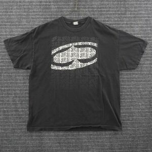 Vintage Y2K SRH T-Shirt Mens 2XL Black Skate Streetwear Graphic Logo Tee